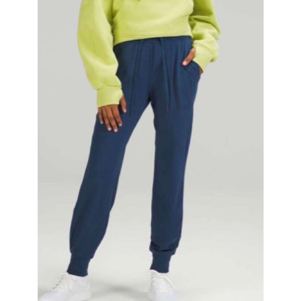 Lululemon Ready To Rulu High Rise Jogger Blue Womens 8